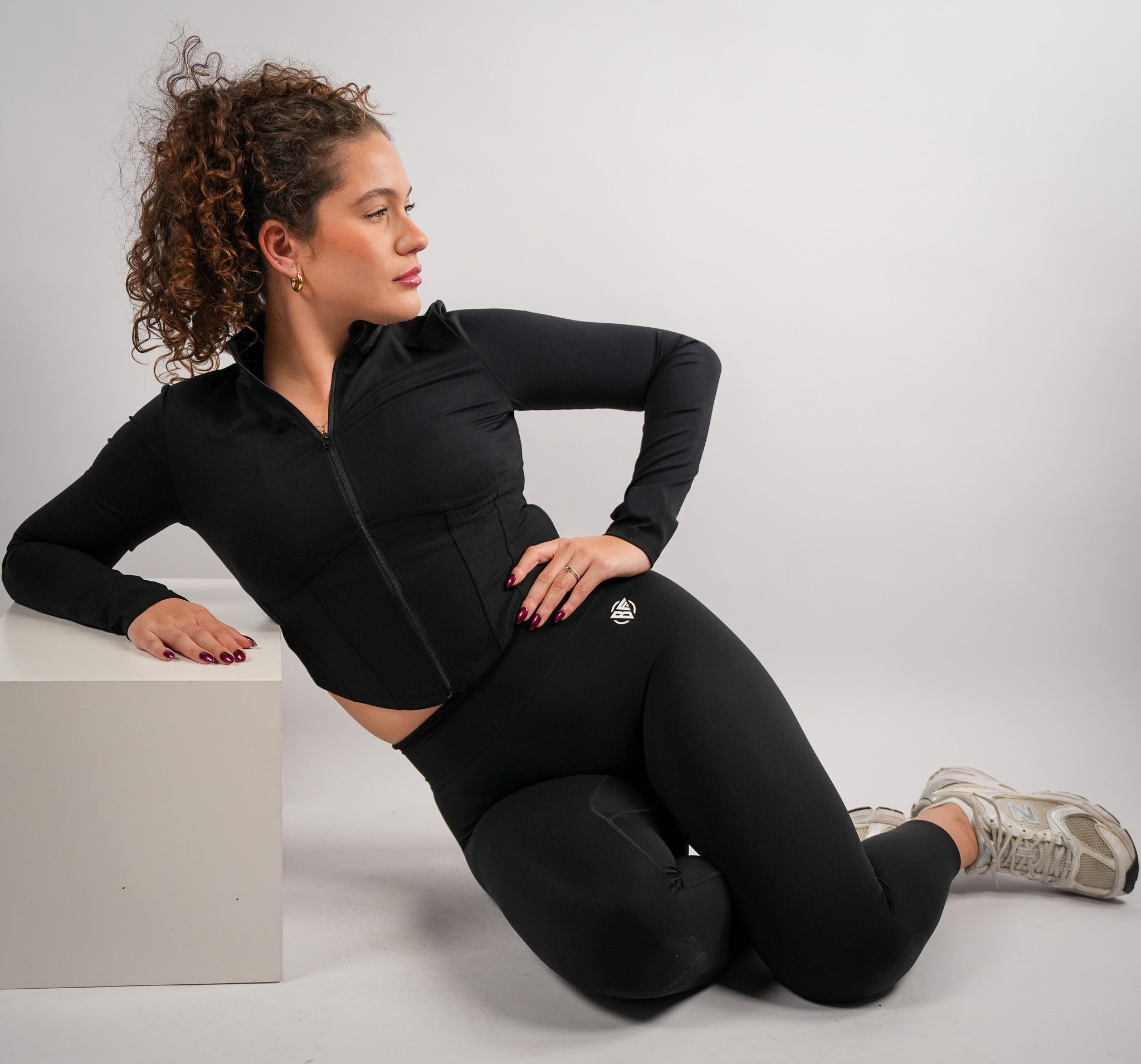 Streamline Zip Up Jacket