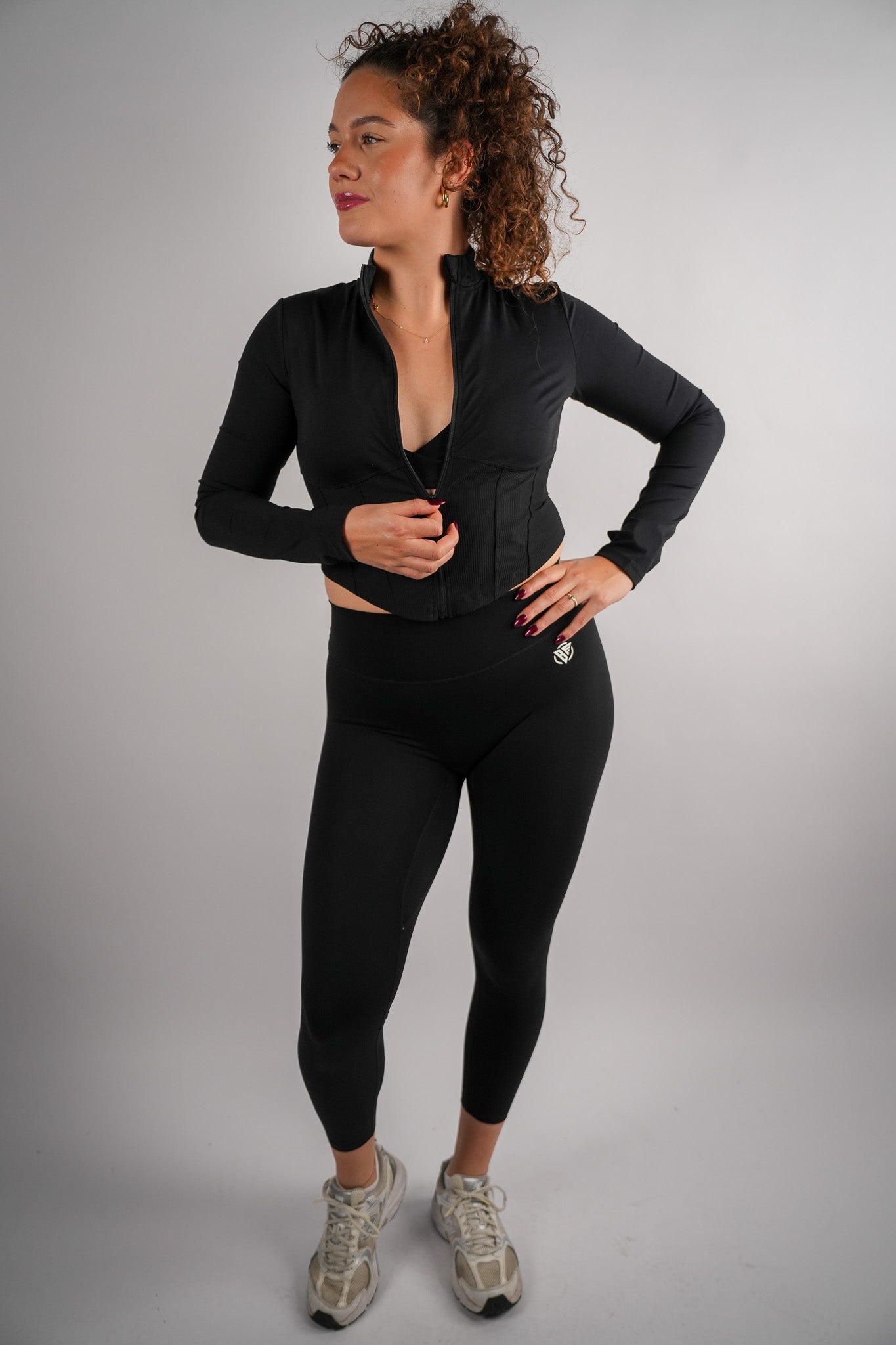 Streamline Zip Up Jacket