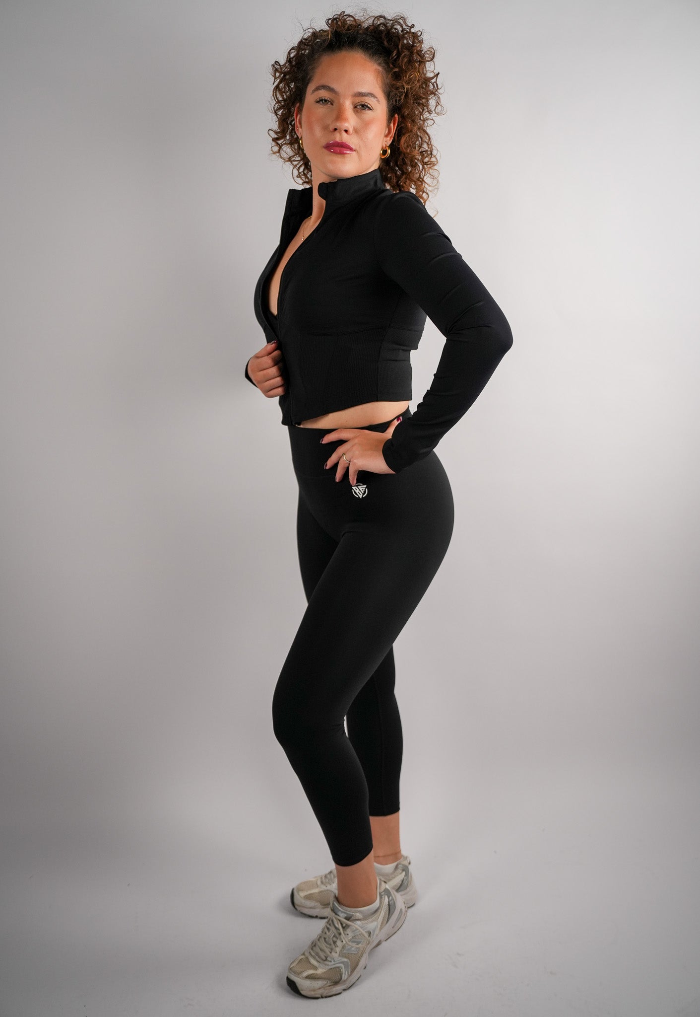 Streamline Zip Up Jacket