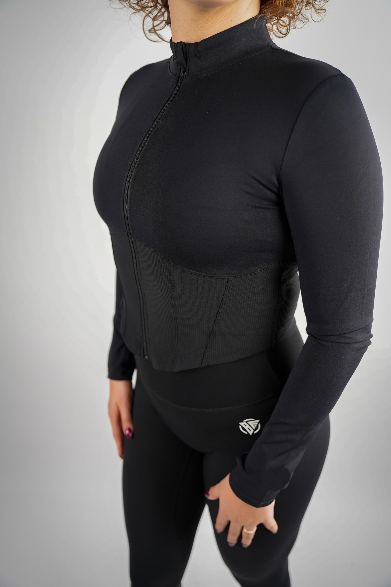 Streamline Zip Up Jacket