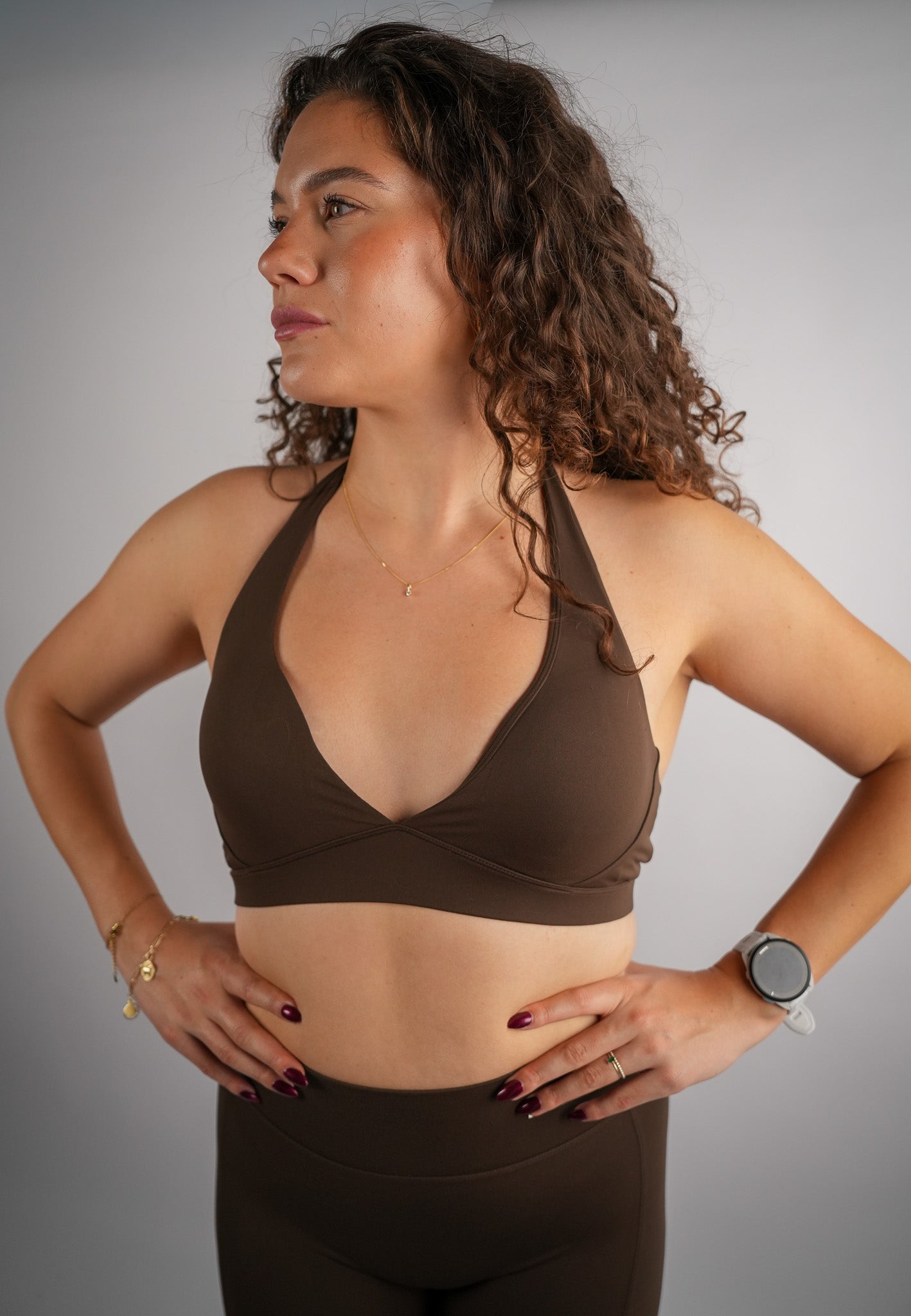 Active Halter Neck Sports Bra