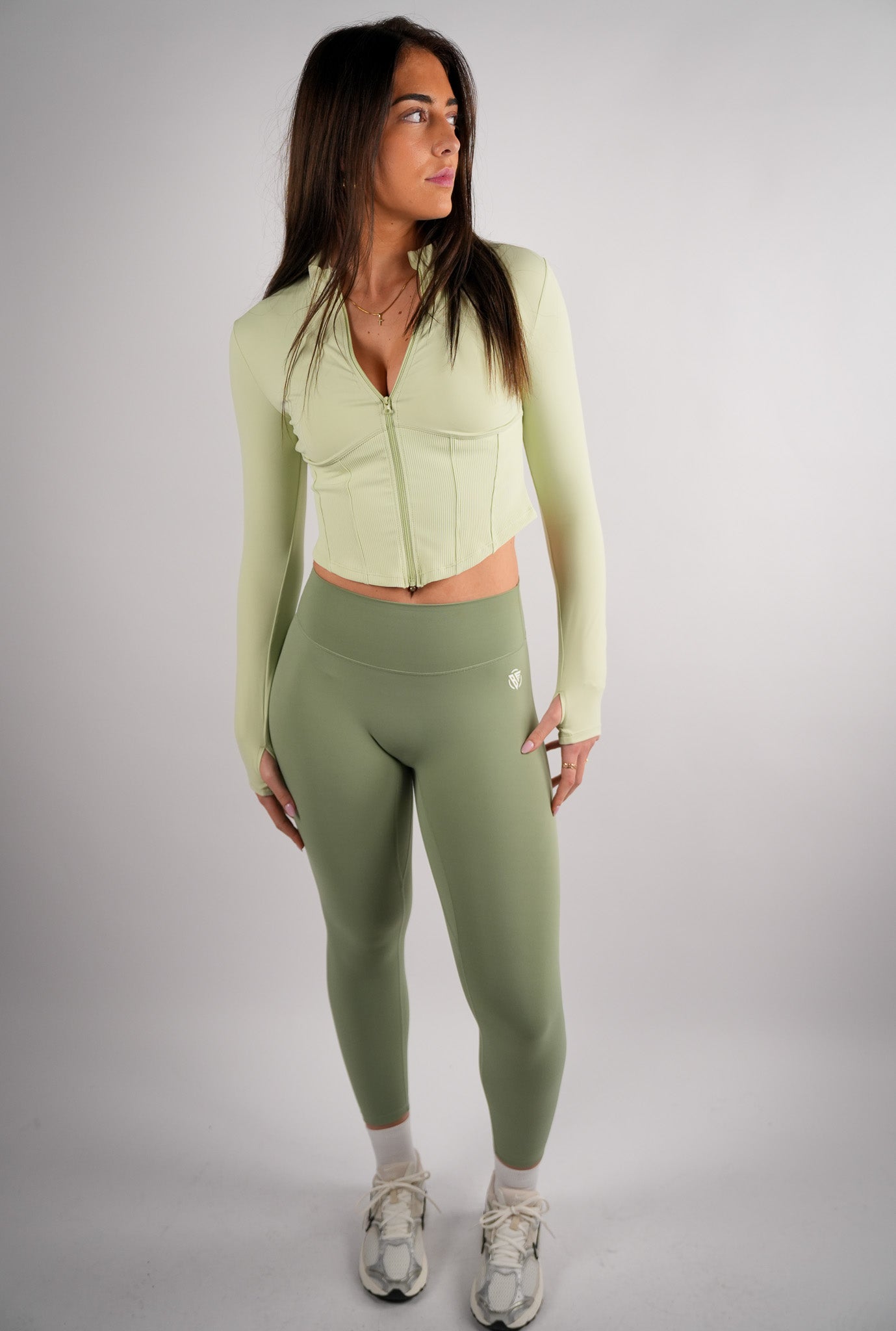 Streamline Zip Up Jacket