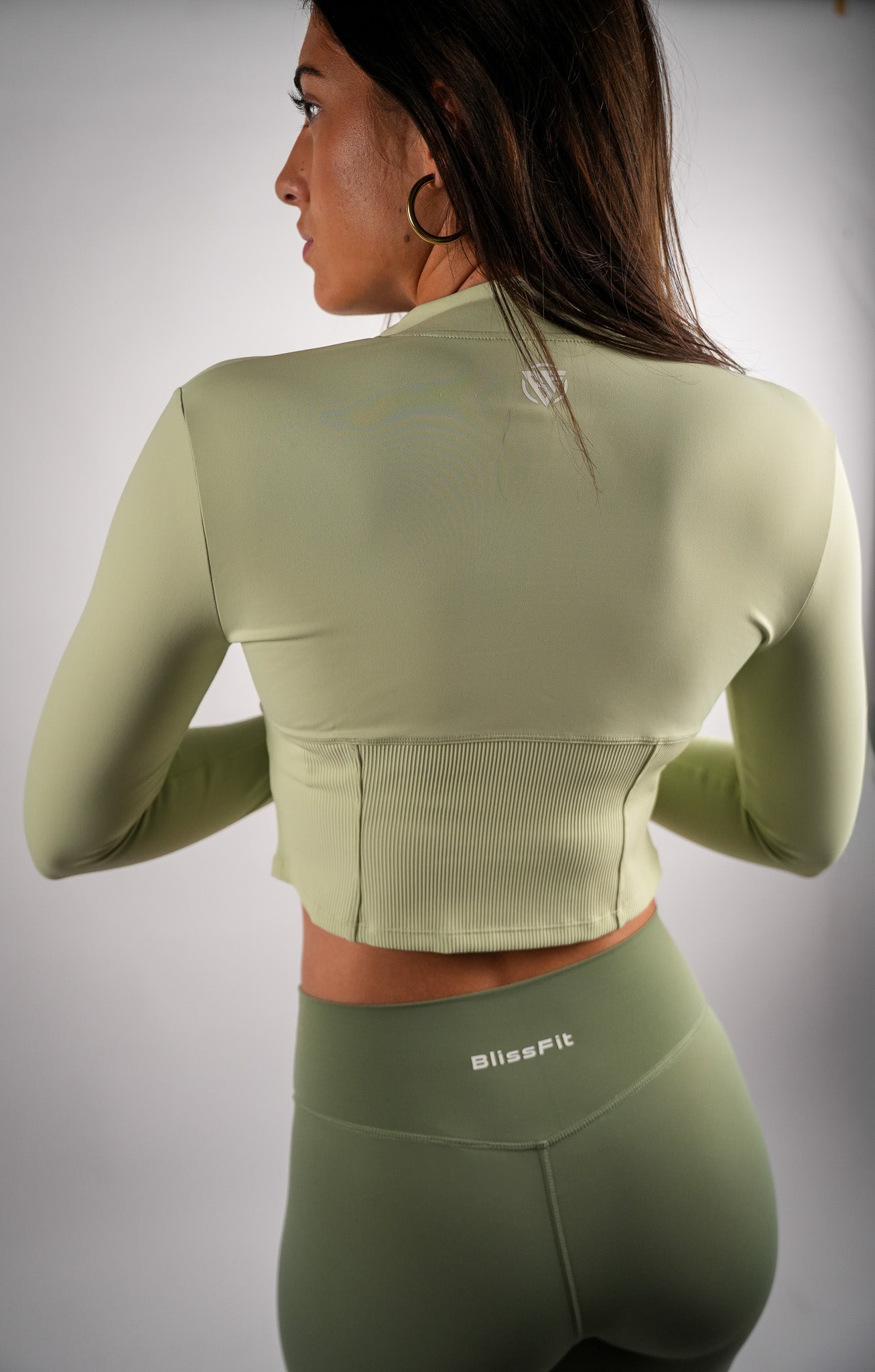 Streamline Zip Up Jacket